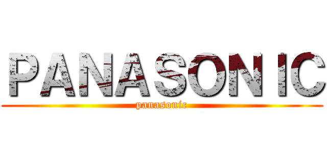 ＰＡＮＡＳＯＮＩＣ (panasonic)