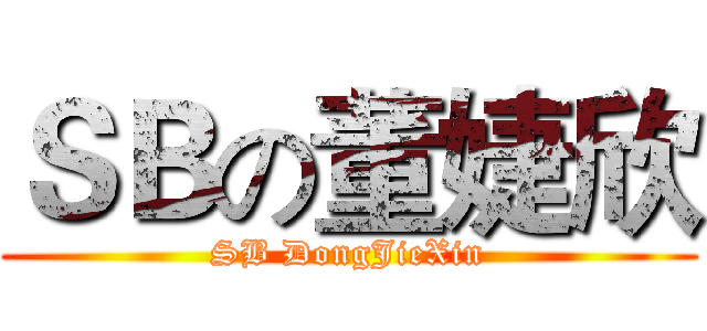 ＳＢの董婕欣 (SB DongJieXin)