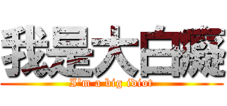我是大白癡 (I\'m a big idiot)