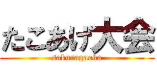 たこあげ大会 (sakuragaoka)