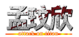 孟玟欣 (attack on titan)