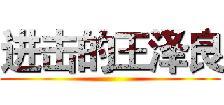 进击的王泽良 ()
