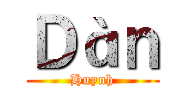 Ｄàｎ (Huynh)