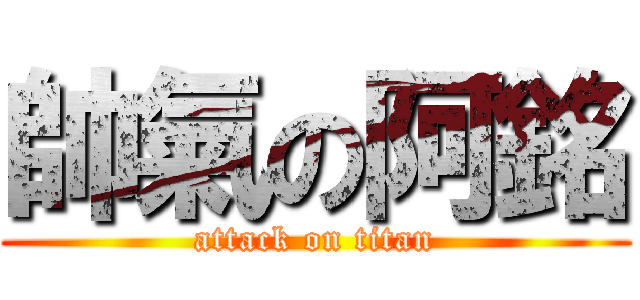 帥氣の阿銘 (attack on titan)