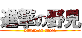進撃の野見 (attack on brack)