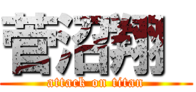 菅沼翔  (attack on titan)