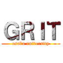 ＧＲＩＴ (osaka university)