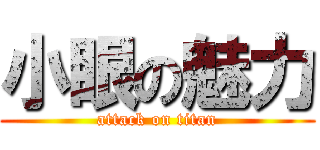 小眼の魅力 (attack on titan)