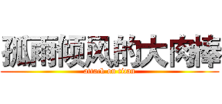 孤雨倾风的大肉棒 (attack on titan)