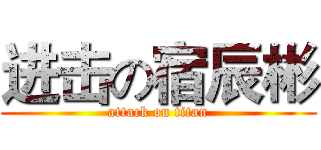 进击の宿辰彬 (attack on titan)
