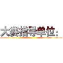 大赛指导单位： ()