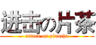 进击の片茶 (attack on piancha)