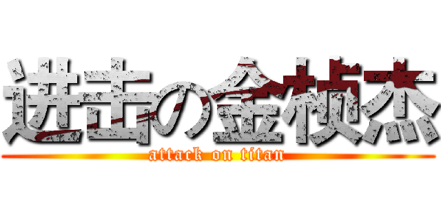 进击の金桢杰 (attack on titan)