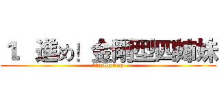 １．進め！金剛型四姉妹 (舰队collection)