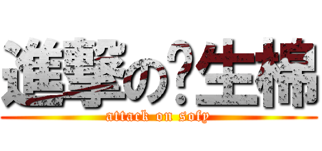 進撃の卫生棉 (attack on sofy)