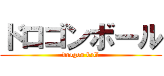 ドロゴンボール (drogon ball)