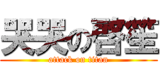 哭哭の啓笙 (attack on titan)