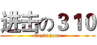 进击の３１０ (Gay's home)