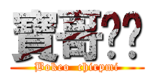 寶哥貓咪 (Bokeo  chirpmi)