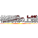 格闘戦の上様 ()