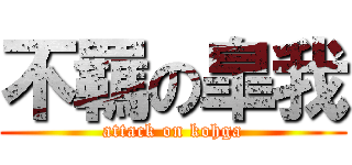 不羈の皐我 (attack on kohga)