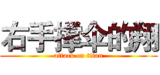 右手撑伞的翔 (attack on titan)