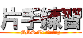 片手練習 (BMS Training)