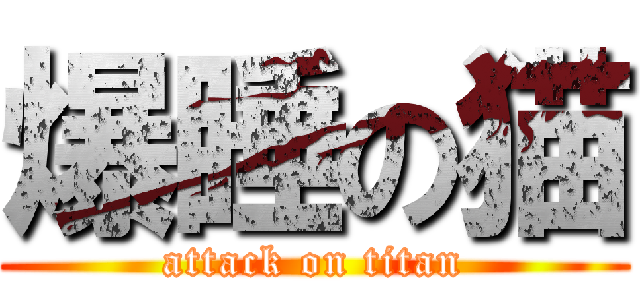 爆睡の猫 (attack on titan)
