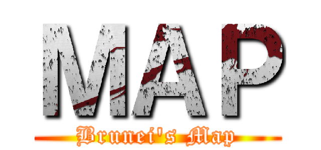 ＭＡＰ (Brunei's Map)