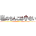 私のちんこは小さい (俺を殺してくれ)