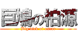 巨鳩の柏源 (Big dick of oscar)