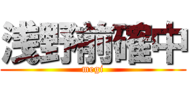 浅野前確中 (megi)