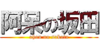 阿呆の坂田 (ahou no sakata)