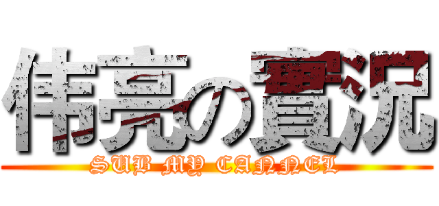 伟亮の實況 (SUB MY CANNEL)