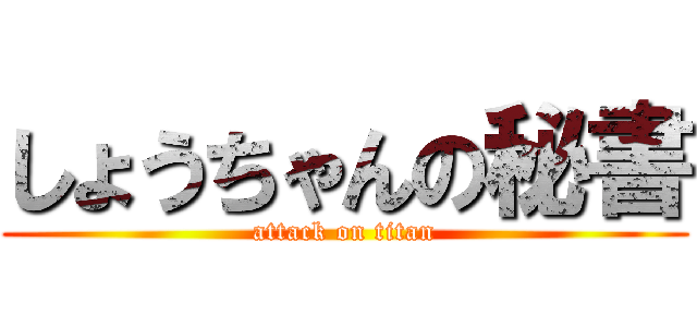 しょうちゃんの秘書 (attack on titan)