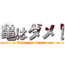 亀はダメ！ (Kame wa dame!)