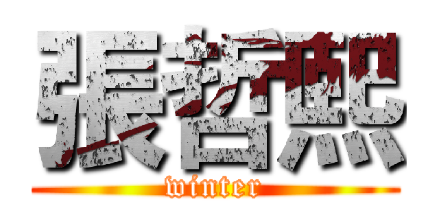 張哲熙 (winter)