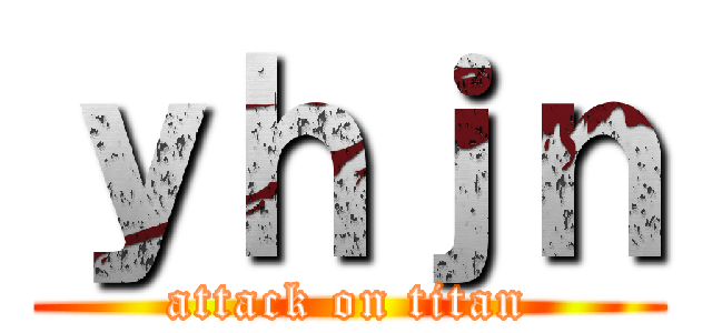 ｙｈｊｎ (attack on titan)