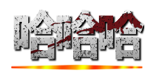 哈哈哈 ()