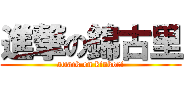 進撃の錦古里 (attack on kinkori)
