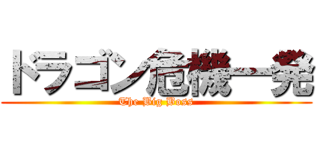 ドラゴン危機一発 (The Big Boss)