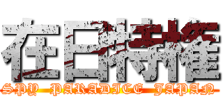 在日特権 (SPY  PARADICE  JAPAN)