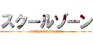 スクールゾーン (SCHOOLZONE)