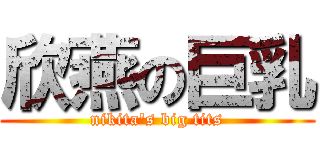 欣燕の巨乳 (nikita\'s big tits)