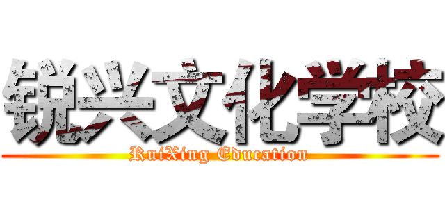 锐兴文化学校 (RuiXing Education)