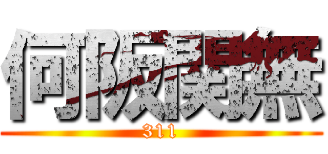 何阪関無 (311)