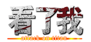 看了我 (attack on titan)