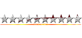 ★★★★★★★★★★ (attack on titan)