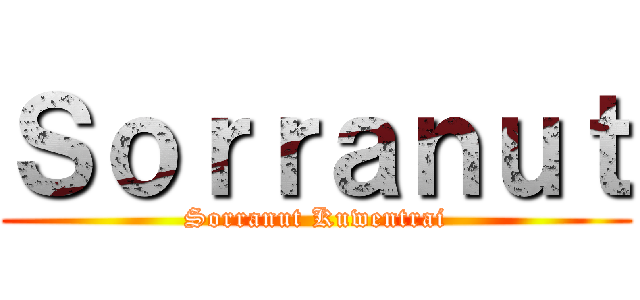 Ｓｏｒｒａｎｕｔ (Sorranut Kuwentrai)