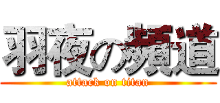 羽夜の頻道 (attack on titan)
